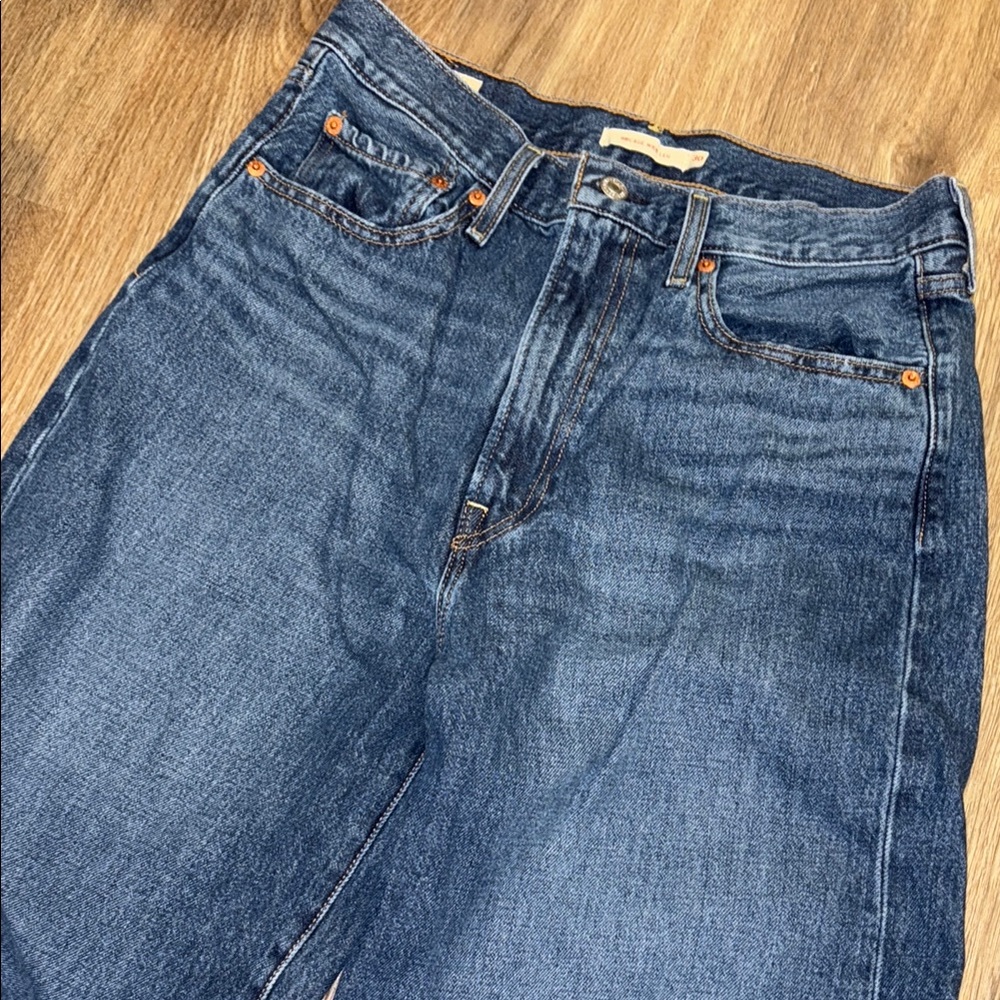 Levi's Blue Relaxed Fit Jeans with Quality Denim
